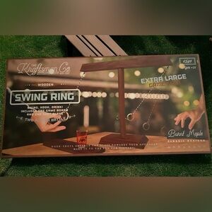 Wooden Swing Ring Game